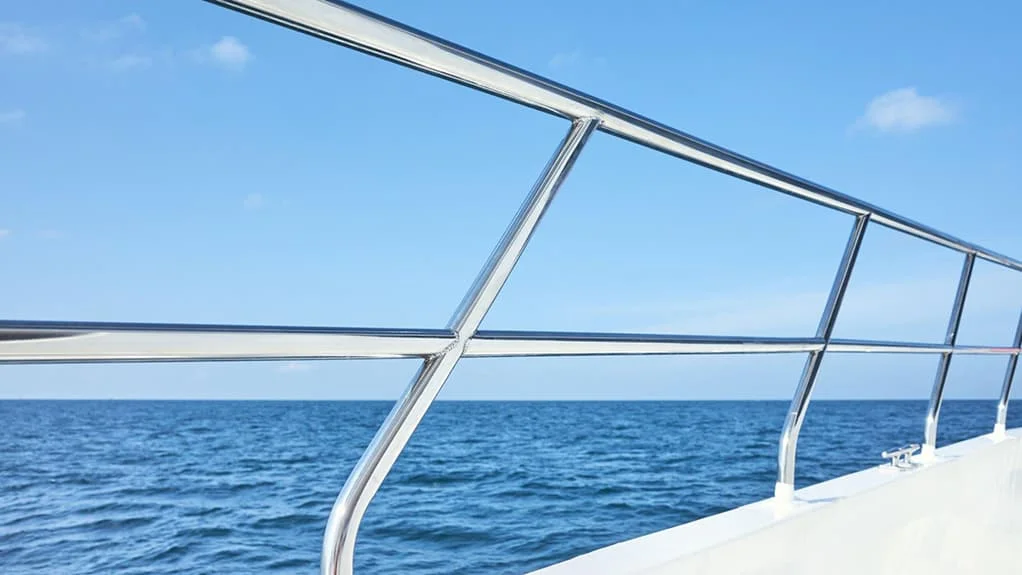 sailboat stainless steel handrails