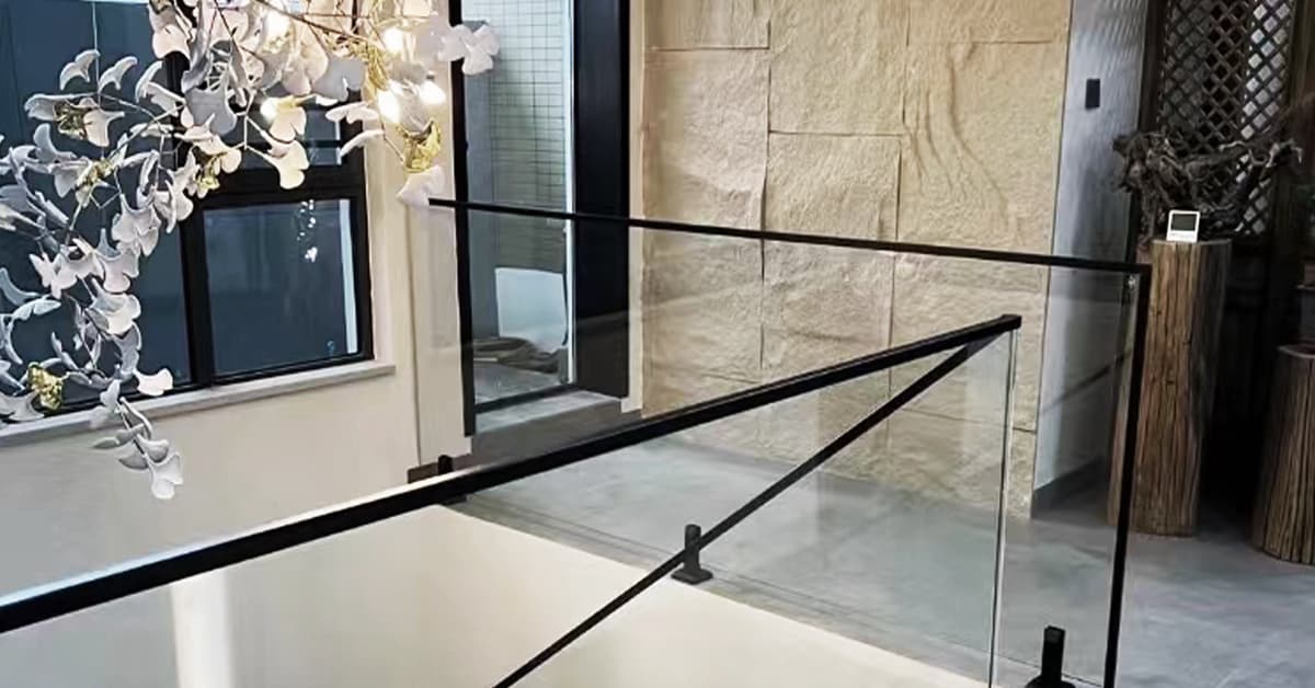 what-is-standard-stair-railing-height-unity-metal